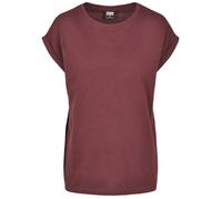 T-shirt femme - Urban Classic - Extended - Rouge foncé - Manches longues - 100% coton S