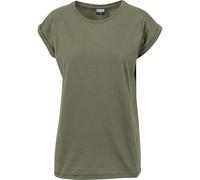 Urban Classics T-shirt Extended Shoulder Tee – Femme – Olive – Taille M (EU)