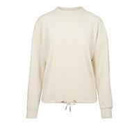 Urban Classics Oversized Velvet Crew Long Sleeve T-shirt Blanc XS Femme