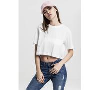 Urban Classics Femme Ladies Short Oversized Tee T shirt, Blanc, XL EU