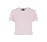 T-shirt femme Urban Classics Contrast Retro Rose XS