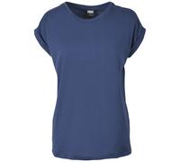 T-shirt femme Urban Classics extended shoulder Bleu L