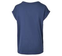 T-shirt femme Urban Classics extended shoulder (grandes tailles) Bleu 2XL