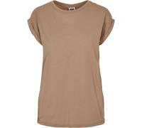 T-shirt femme Urban Classics Extended Shoulder GT Marron 4XL
