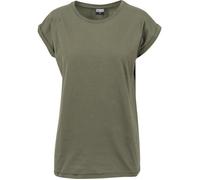 Urban Classics T-shirt Extended Shoulder Femme Olive Taille L