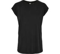 Urban Classics Modal Extended Shoulder Short Sleeve T-shirt Noir S Femme