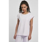 T-shirt femme Urban Classics organic extended shoulder Violet XS