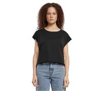T-shirt femme Urban Classics Organic Open Edge Noir 5XL