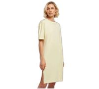 T-shirt femme - URBAN CLASSICS - Oversized - Coton biologique - Jaune - Manches trois-quart M
