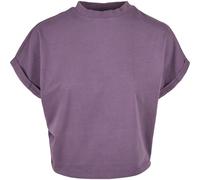 T-shirt femme Urban Classics short pigment dye dÃ©coupÃ© Violet M