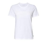 Vaude Logo Ii Short Sleeve T-shirt Blanc 36 Femme