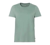 Vaude Logo Ii Short Sleeve T-shirt Vert 42 Femme