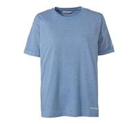 Vaude Mineo Striped Short Sleeve T-shirt Bleu 46 Femme