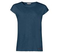 Vaude Moja Iv Short Sleeve T-shirt Bleu 46 Femme
