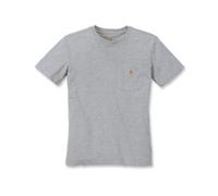 T-shirt Femme WORKW POCKET Manches Courtes Gris 034 - CARHARTT - 103067 48/50 (XL)