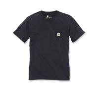T-shirt Femme WORKW POCKET Manches Courtes Noir 001 - CARHARTT - 103067 40/42 (M)