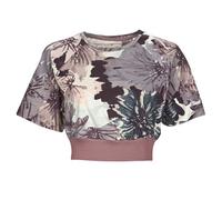 T-shirt femmes adidas W AOP CRP TEE Violet EU XS