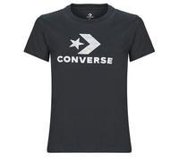 T-shirt femmes Converse FLORAL STAR CHEVRON Noir EU XS