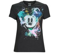 T-shirt femmes Desigual TS_MICKEY CRASH Noir EU XS