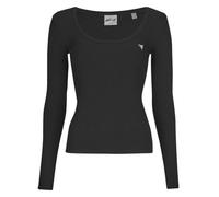 T-shirt femmes Guess COLETTE LS RIB Noir EU L