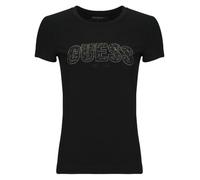 GUESS T-shirt noir / argent, Taille M