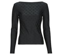 T-shirt femmes Guess LS SCOOP BACK NADENE Noir EU M