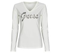 T-shirt femmes Guess LS VN BONITA TEE Beige EU XS