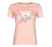 T-shirt femmes Guess SS CN ICON TEE Rose EU M