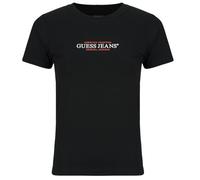 Guess Jeans T-shirt American slim rouge sang/noir/blanc Femme XS