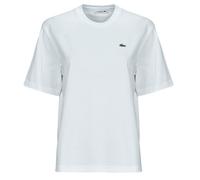 Vêtements Lacoste Tee Shirt TF7215 pour Femme 42 Blanc