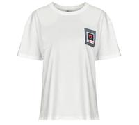 T-shirt femmes Pieces PCELOISE SS EMB Blanc EU L