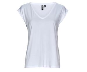 T-shirt femmes Pieces PCKAMALA TEE Blanc EU L