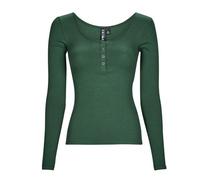 Vêtements Pieces PCKITTE LS TOP NOOS BC pour Accessoires S Vert