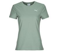 PUMA ESS Elevated Rib Tee, T-Shirts Mixte, Green Moon,