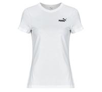T-shirt femmes Puma ESS Small No.1 Tee Blanc US L
