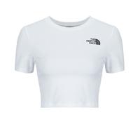 The North Face Esential Cropped Slim Short Sleeve T-shirt Blanc S / Short Femme