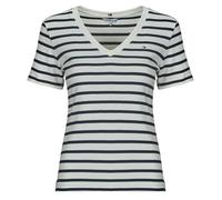 T-shirt femmes Tommy Hilfiger SLIM CODY V-NK SS Blanc EU XS