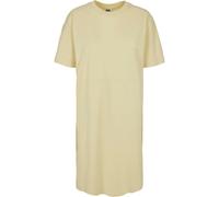 T-shirt fendue femme Urban Classics Organic Oversized Jaune M