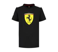 T-Shirt Ferrari F1 Puma Écusson Géant Leclerc/ Hamilton - Enfant