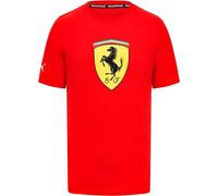 2023 Ferrari Fanwear Big Shield Tee (Black)