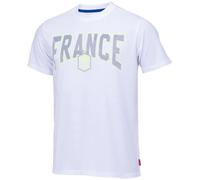 T-shirt - FFF - Collection officielle - Coton jersey 160 gr - Manches courtes - Blanc S