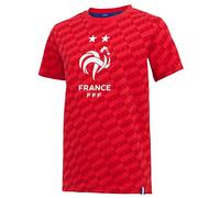 T-Shirt FFF - Collection Officielle Equipe DE France - Taille Enfant 8 Ans