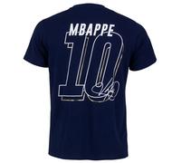 T-shirt - FFF - Kylian Mbappé - Collection officielle - Adulte - Manches courtes - Bleu S