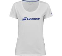 T-shirt fille Babolat Exercise Blanc 10/12 ans
