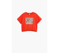 T-shirt fille Desigual Gretel Rouge 3/4 ans