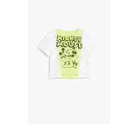 T-shirt fille Desigual Mickey&Minnie Blanc 5/6 ans
