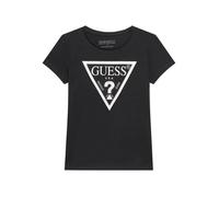 T-shirt Fille - Guess - Core - 100% Coton - Manches Courtes - Noir 8 ans