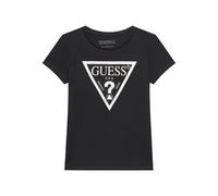 Guess T-shirt Core fille noir/argent manches courtes 100% coton Taille 128