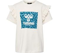 T-shirt fille Hummel Flowy Fuffle Blanc 10 ans
