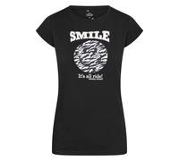 T-shirt fille Imperial Riding Smiley Zebra Noir 12 ans